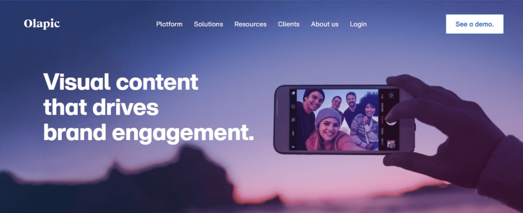 Olapic user generated content platform