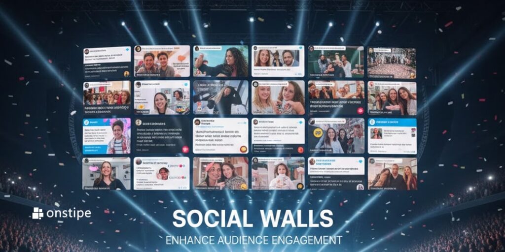 How Social Walls Enhance Audience Engagement at Live Events