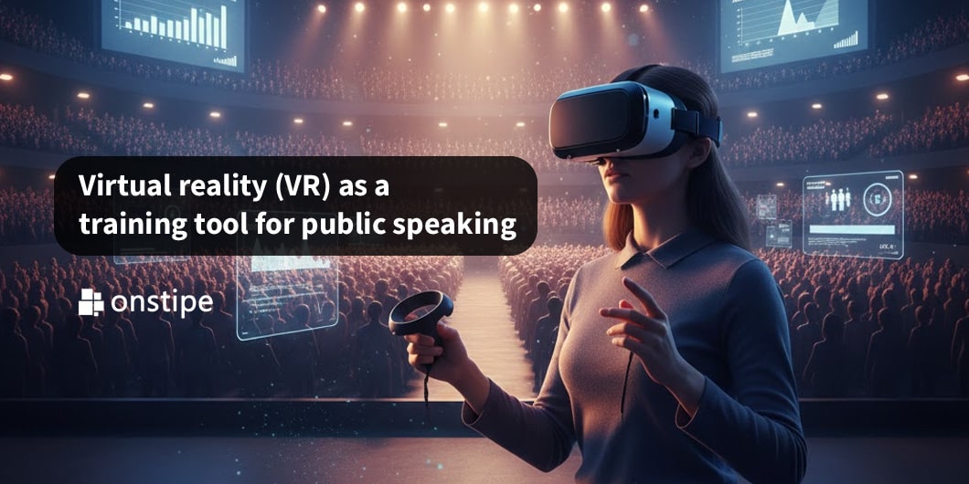 Virtual reality (VR) as a training tool for public speaking