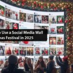 Top Reasons to Use a Social Media Wall at Your Christmas Festival in 2025