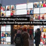 How Social Walls Bring Christmas Festivals to Life: Boost Engagement & Holiday Spirit