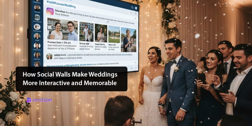 How Social Walls Make Weddings More Interactive and Memorable