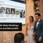How Social Walls Make Weddings More Interactive and Memorable