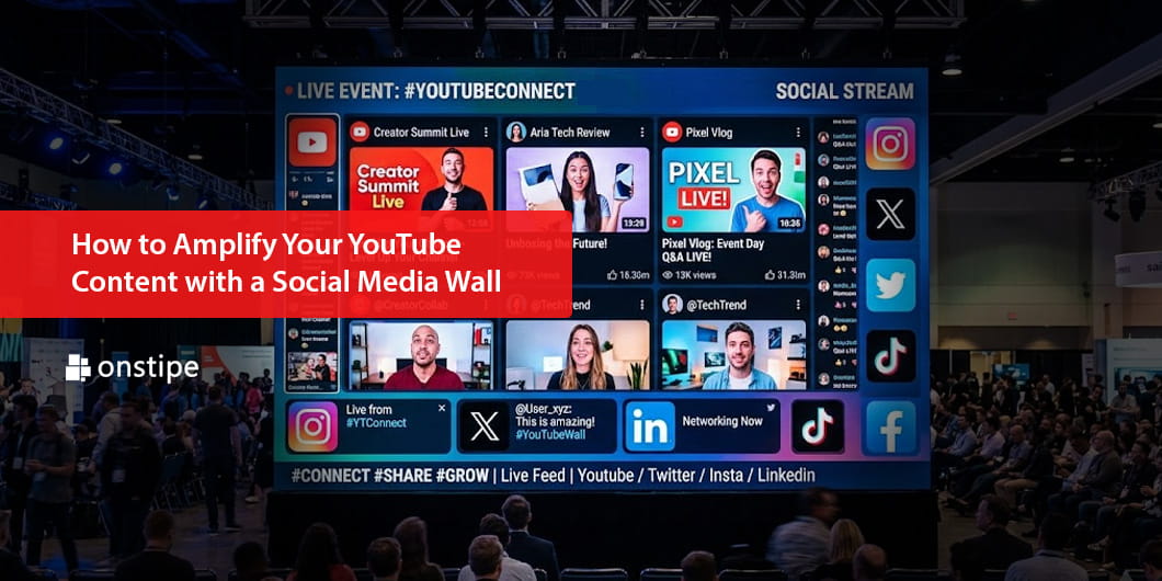 How to Amplify Your YouTube Content with a Social Media Wall