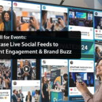 Social Media Wall for Events: How to Showcase Live Social Feeds to Maximize Event Engagement & Brand Buzz