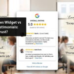 Google Reviews Widget vs Traditional Testimonials: Which Builds More Trust?