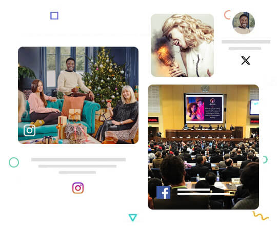 Build engagement around your event hashtag