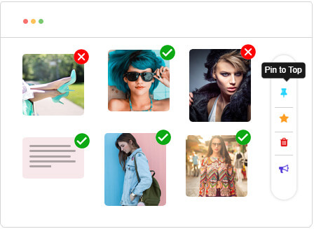 Design hashtag wall