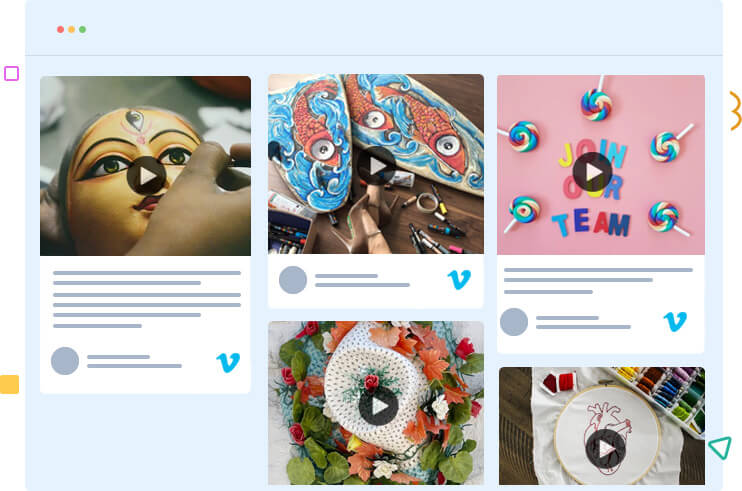 Embed Vimeo Hashtag Feed on Website