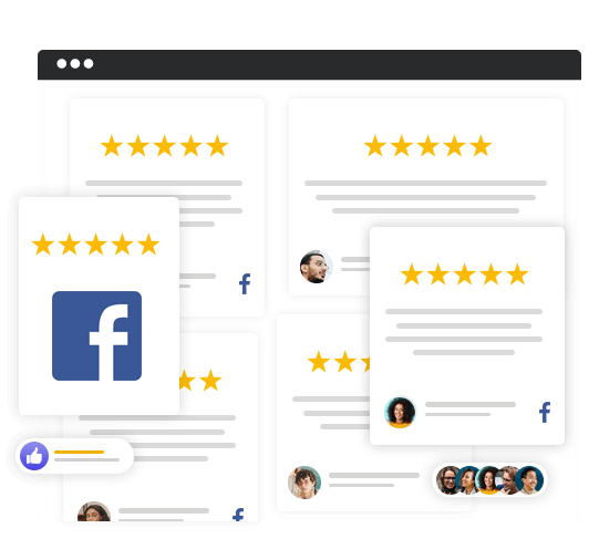 Facebook Reviews Widget for Your Website