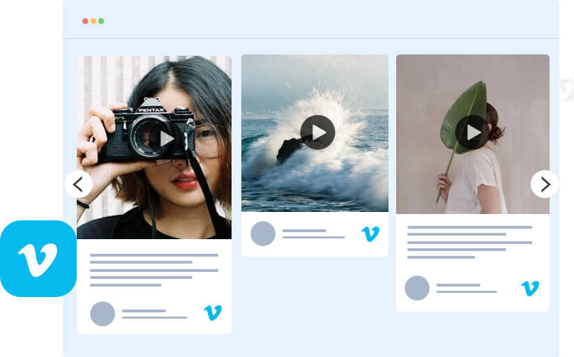 Vimeo Widget for Your Website